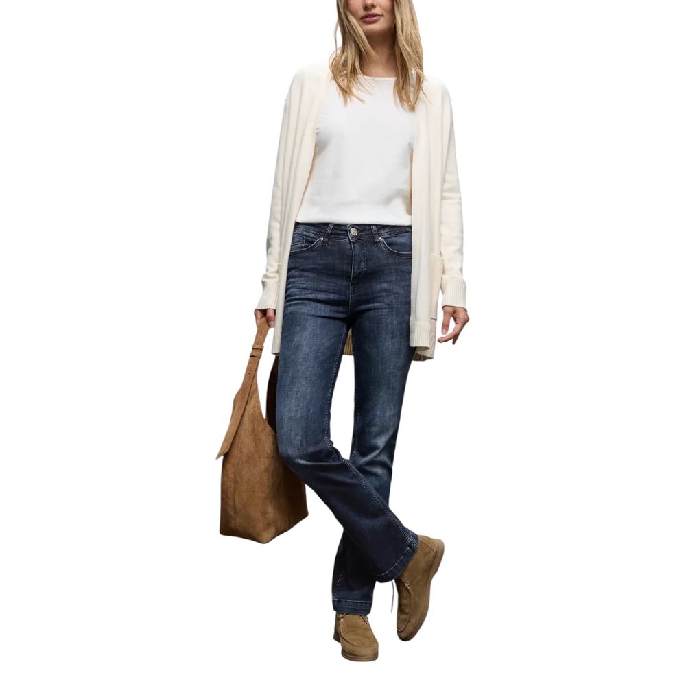 Street One Blaue Baumwoll-Skinny-Jeans