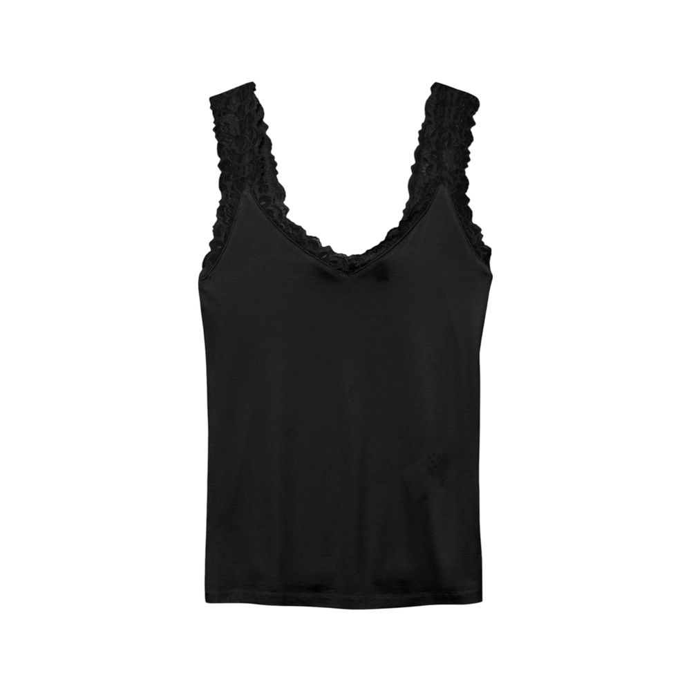Vero Moda Schwarze Tanktops aus Viskose