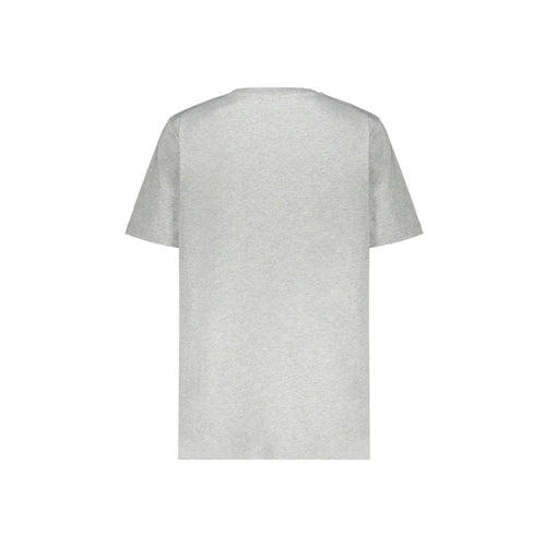 Balmain Graues Baumwoll-T-Shirt