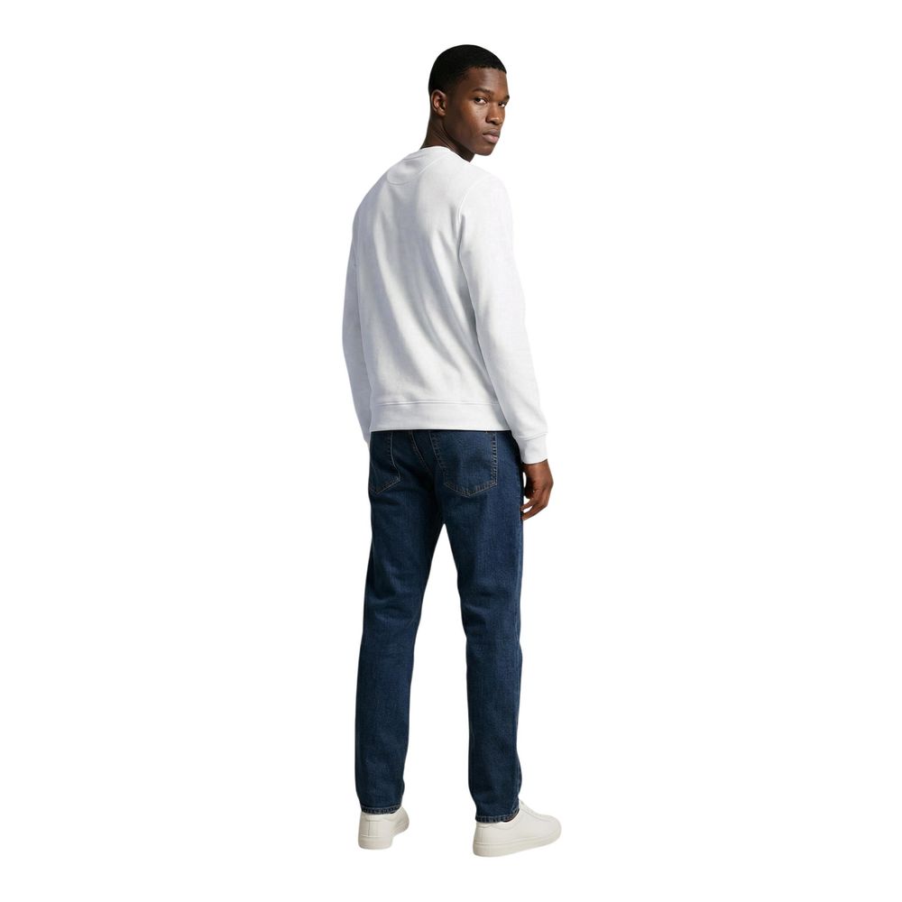 Lyle & Scott Weißes Baumwoll-Sweatshirt