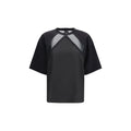 PINKO Schwarzes Baumwoll-T-Shirt