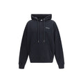 Off-White Schwarzer Baumwoll-Sweatshirt