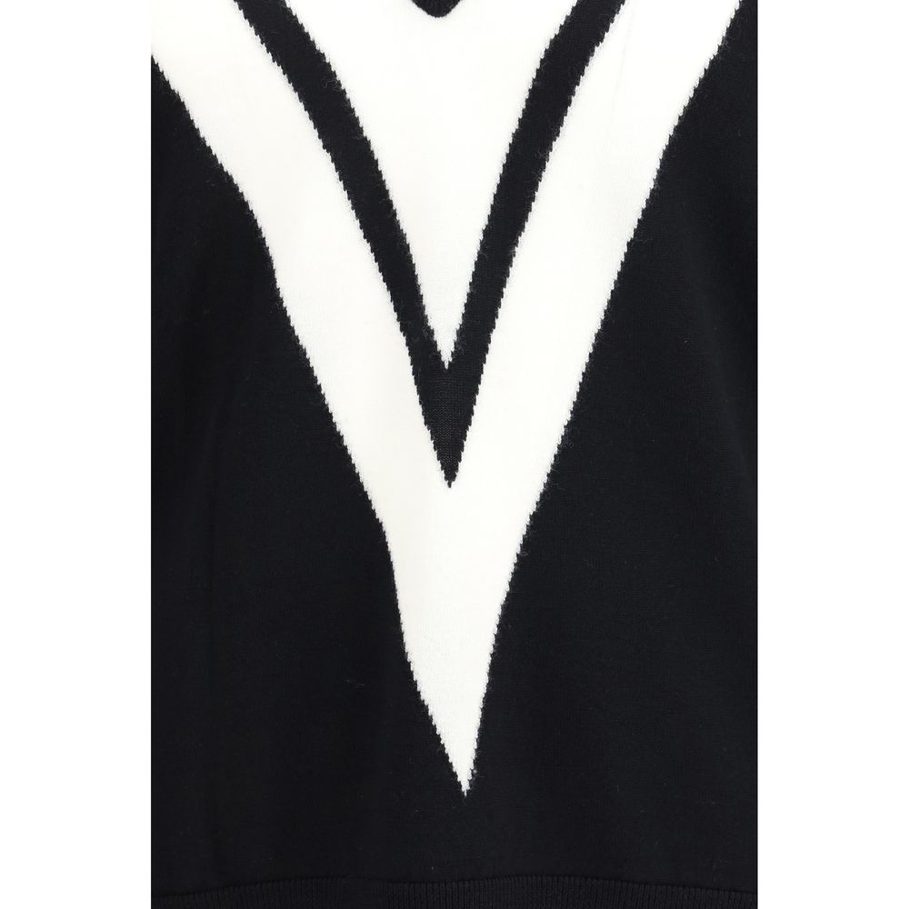Valentino Pullover aus Wolle Oves Aries in Schwarz