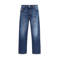 Diesel Blaue Jeans aus Baumwolle, Tapered Fit