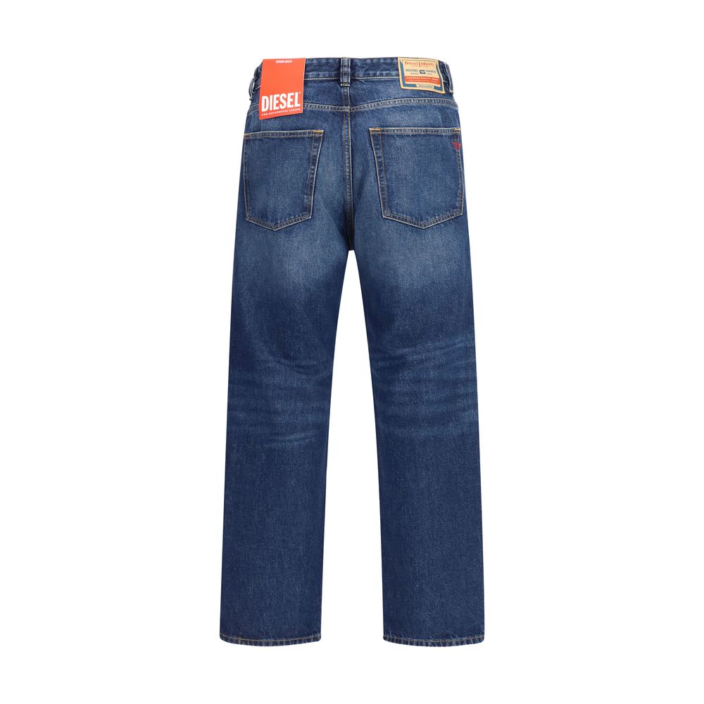 Diesel Blaue Jeans aus Baumwolle, Tapered Fit