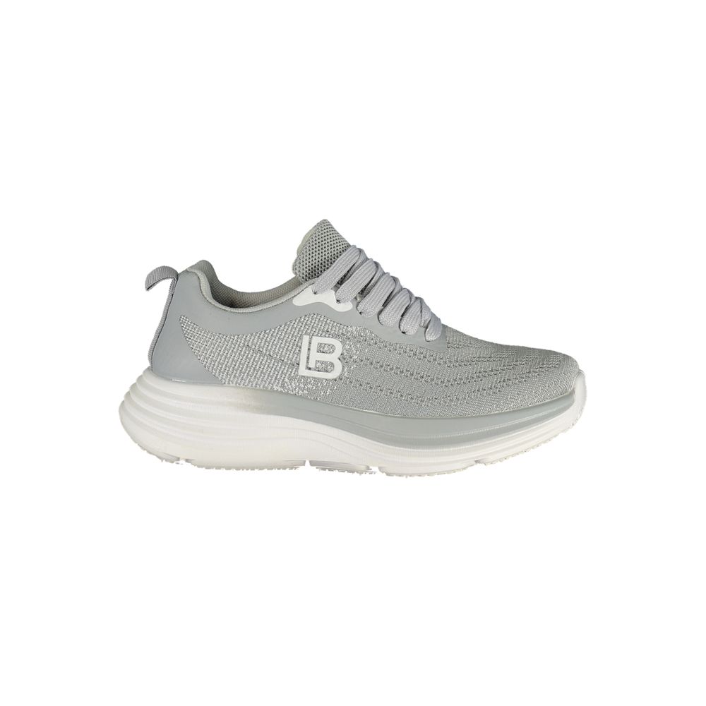 Laura Biagiotti Grauer Damen-Sneaker aus Polyester