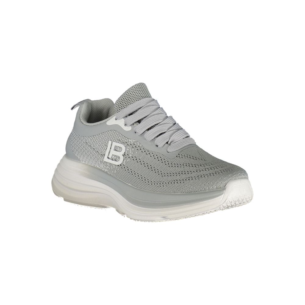 Laura Biagiotti Grauer Damen-Sneaker aus Polyester