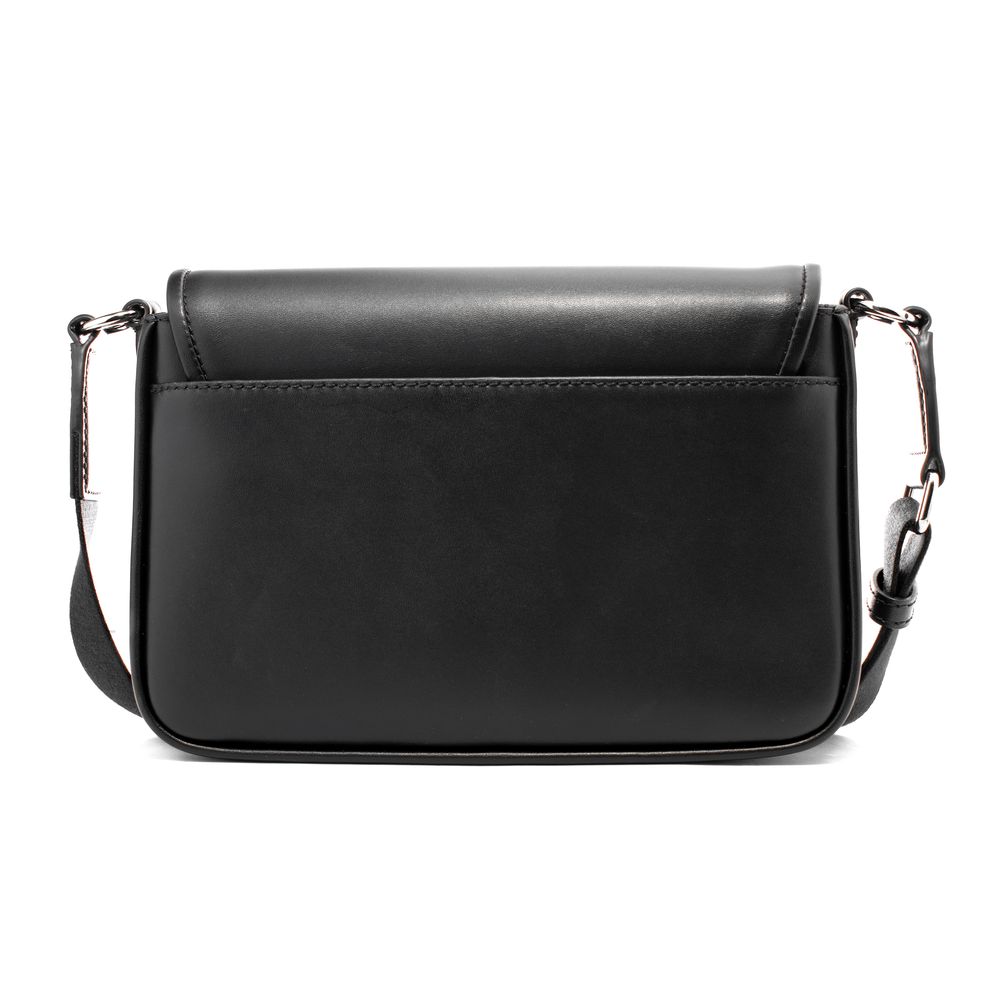 Michael Kors Schwarze Leder Umhängetasche