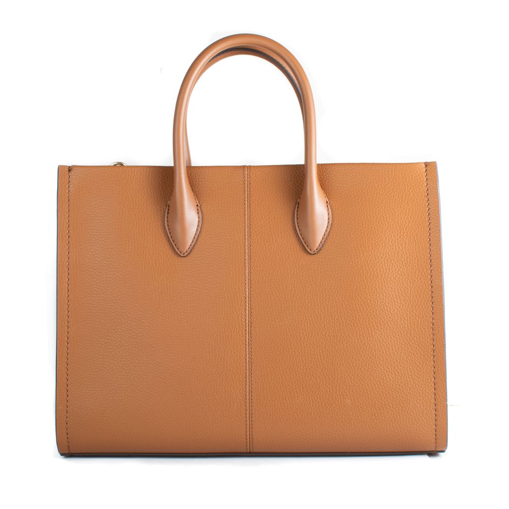 Michael Kors Braune Leder Schultertasche