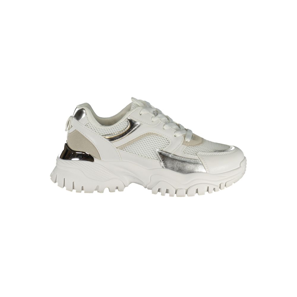 Laura Biagiotti Bianco Poliuretano Donna Sneaker