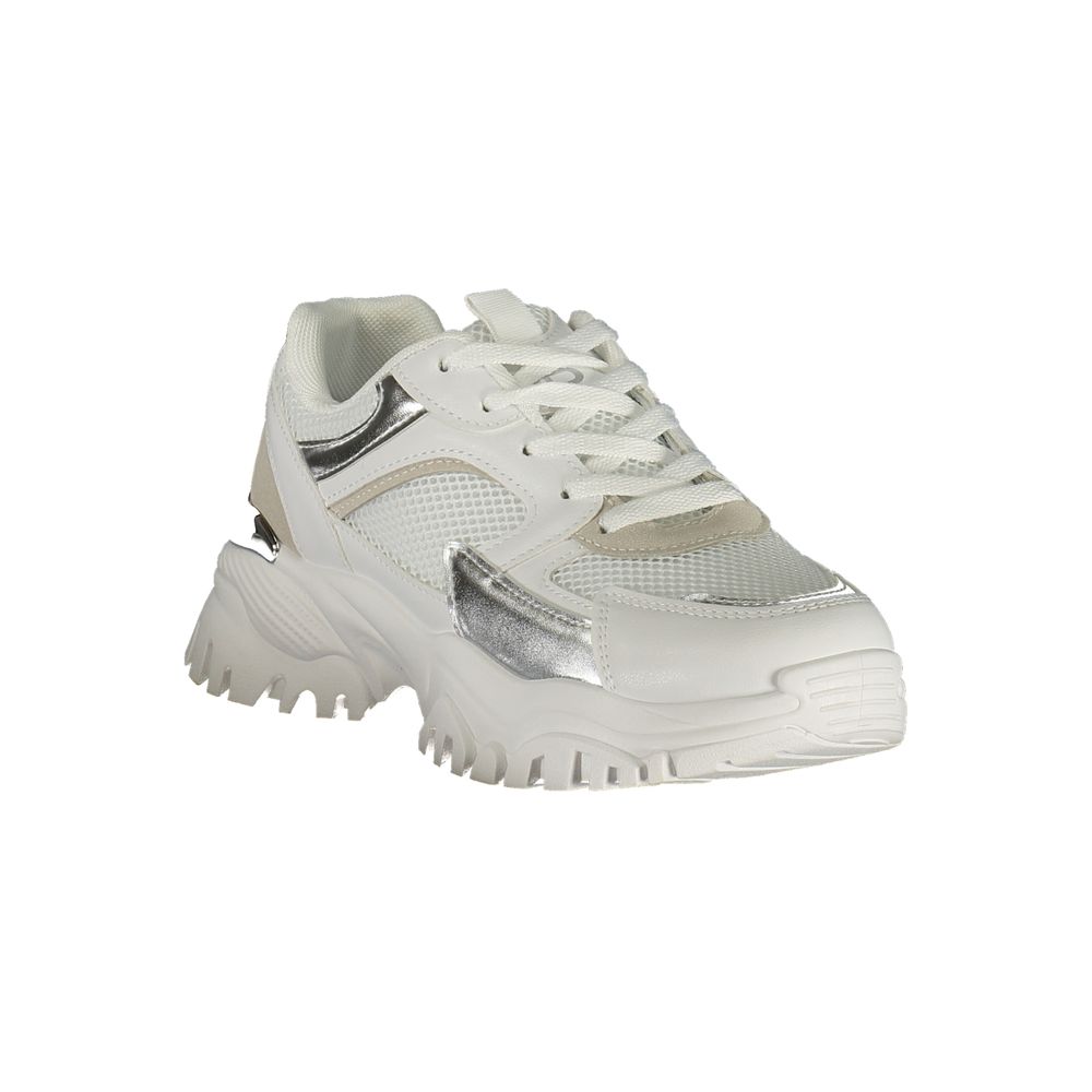 Laura Biagiotti Bianco Poliuretano Donna Sneaker