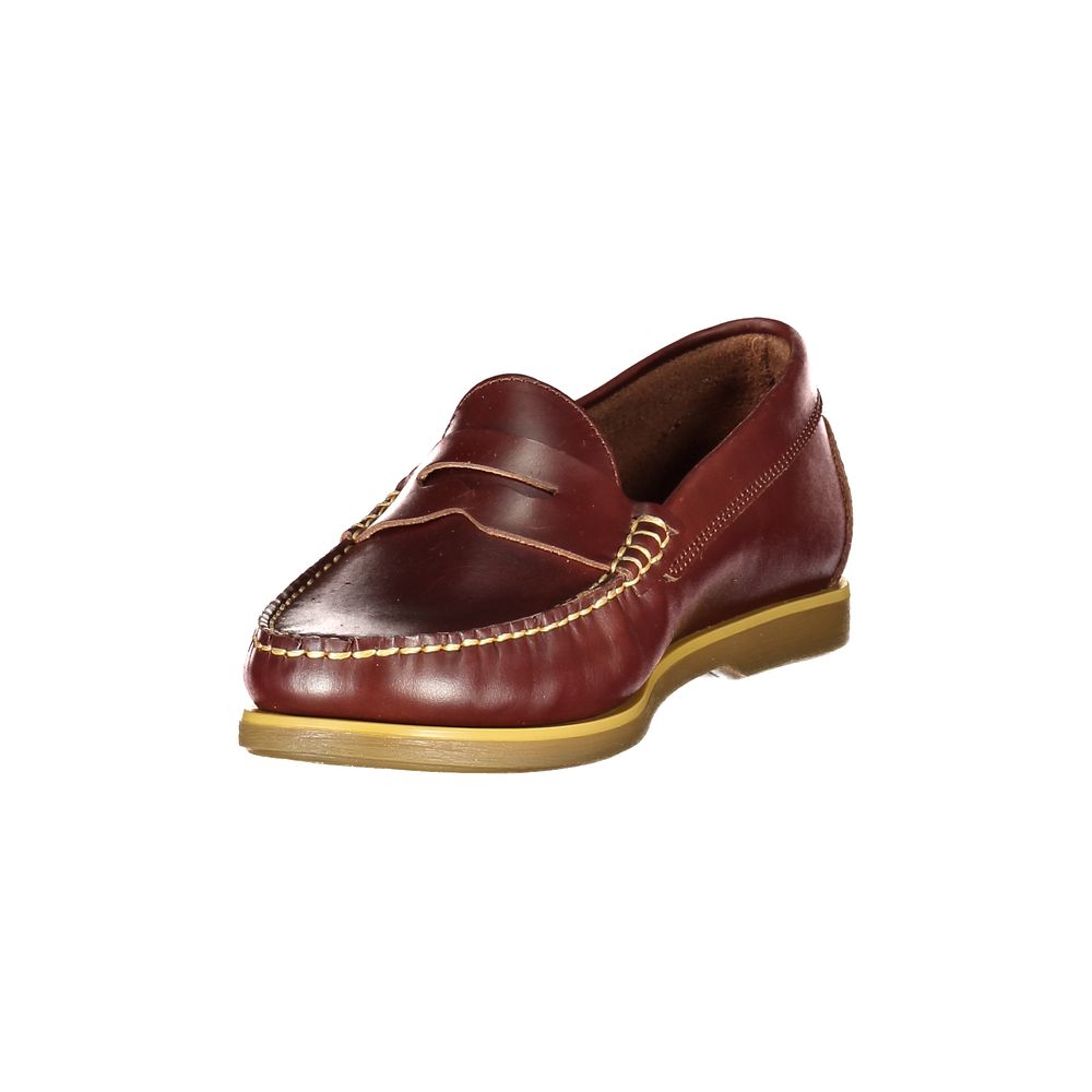 Lumberjack Marrone Leder Herren Mokassin