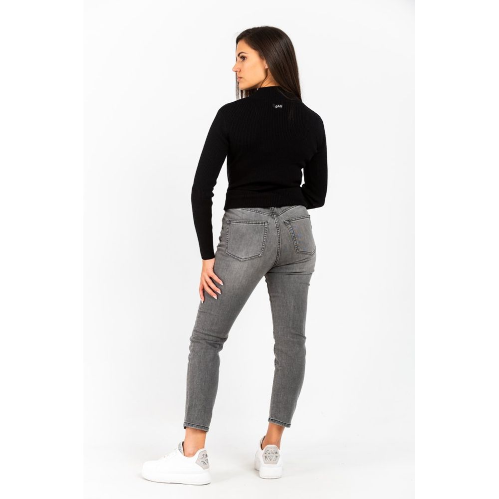 Gas Graue Jeans aus Baumwolle