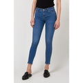 Gas Blaue Baumwoll-Skinny-Jeans