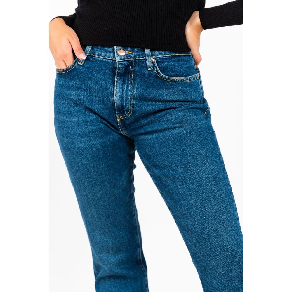 Gas Blaue Baumwoll-Jeans im Slim Fit