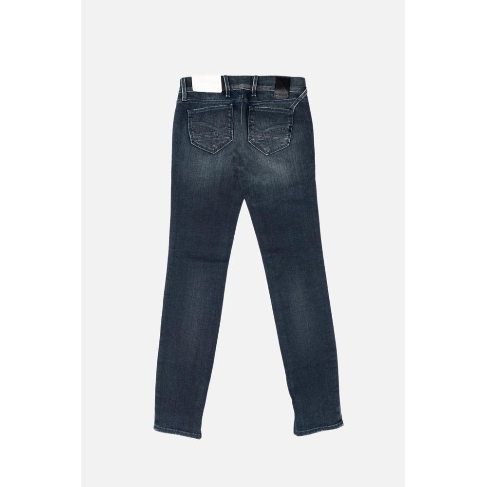 Gas Blaue Baumwolljeans Denim