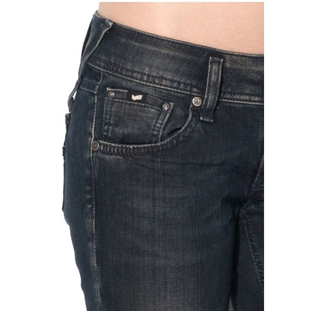 Gas Mehrfarbige Skinny Jeans aus Baumwolle