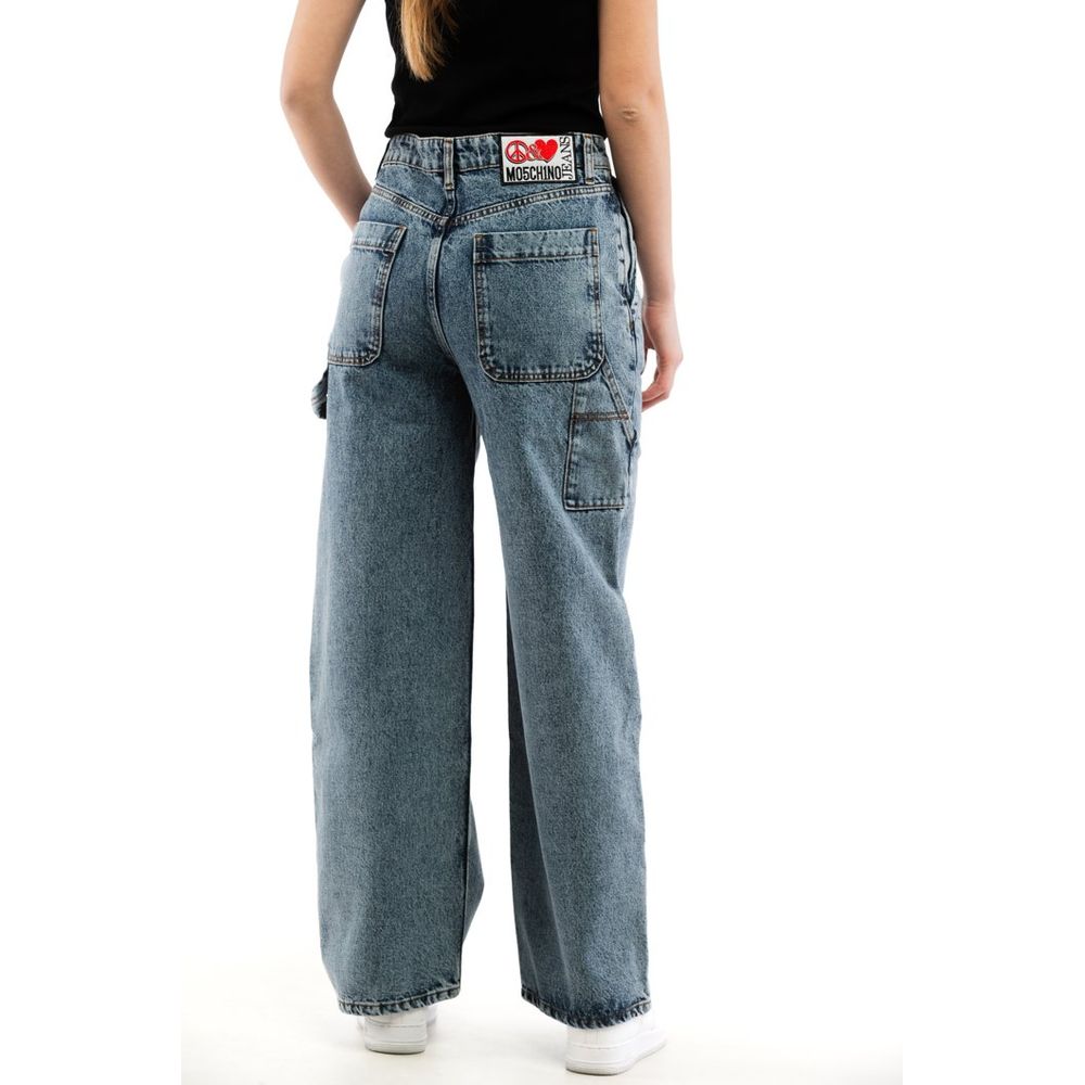 Moschino Jeans aus Baumwolle im Relaxed Fit in Multicolor