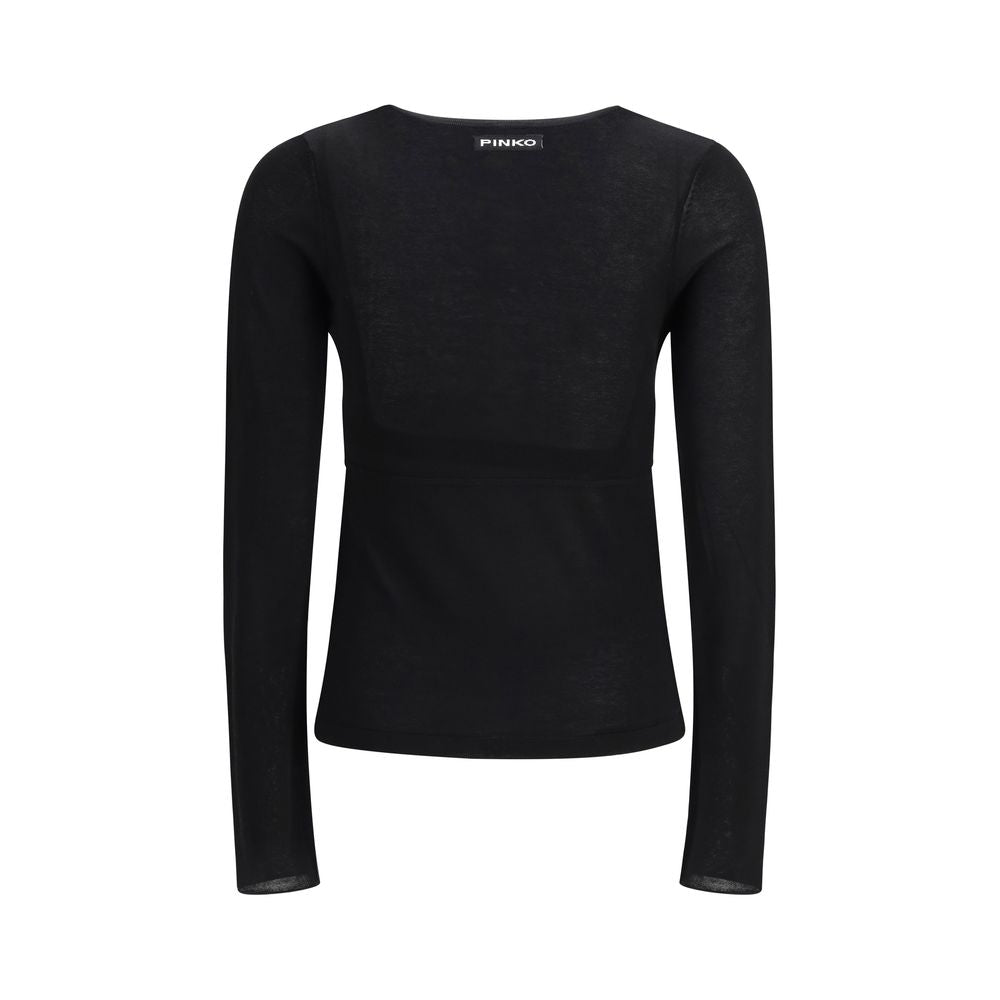 PINKO Schwarzer Sweatshirt aus Viskose