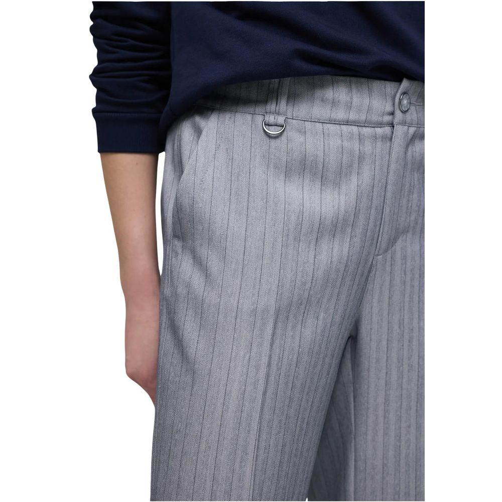 Street One Blaue Freizeithose aus Polyester