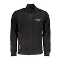 U.S. Grand Polo Schwarzer Baumwoll-Sweatshirt