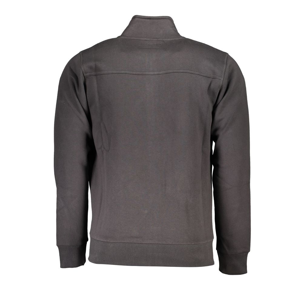 U.S. Grand Polo Grigio Baumwoll-Sweatshirt für Herren