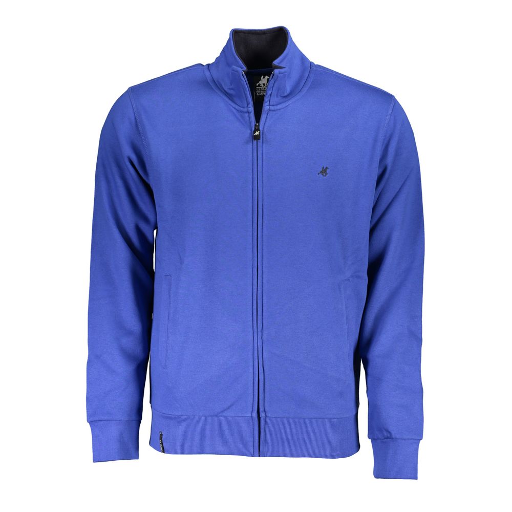 U.S. Grand Polo Blauer Baumwoll-Sweatshirt für Herren