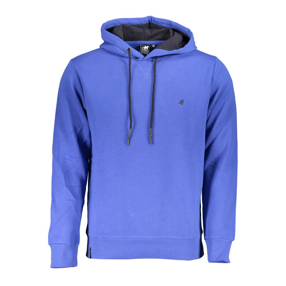 U.S. Grand Polo Blauer Baumwoll-Sweatshirt