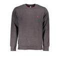 U.S. Grand Polo Grauer Baumwoll-Sweatshirt für Herren