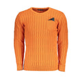 U.S. Grand Polo Orange Fabric Sweatshirt