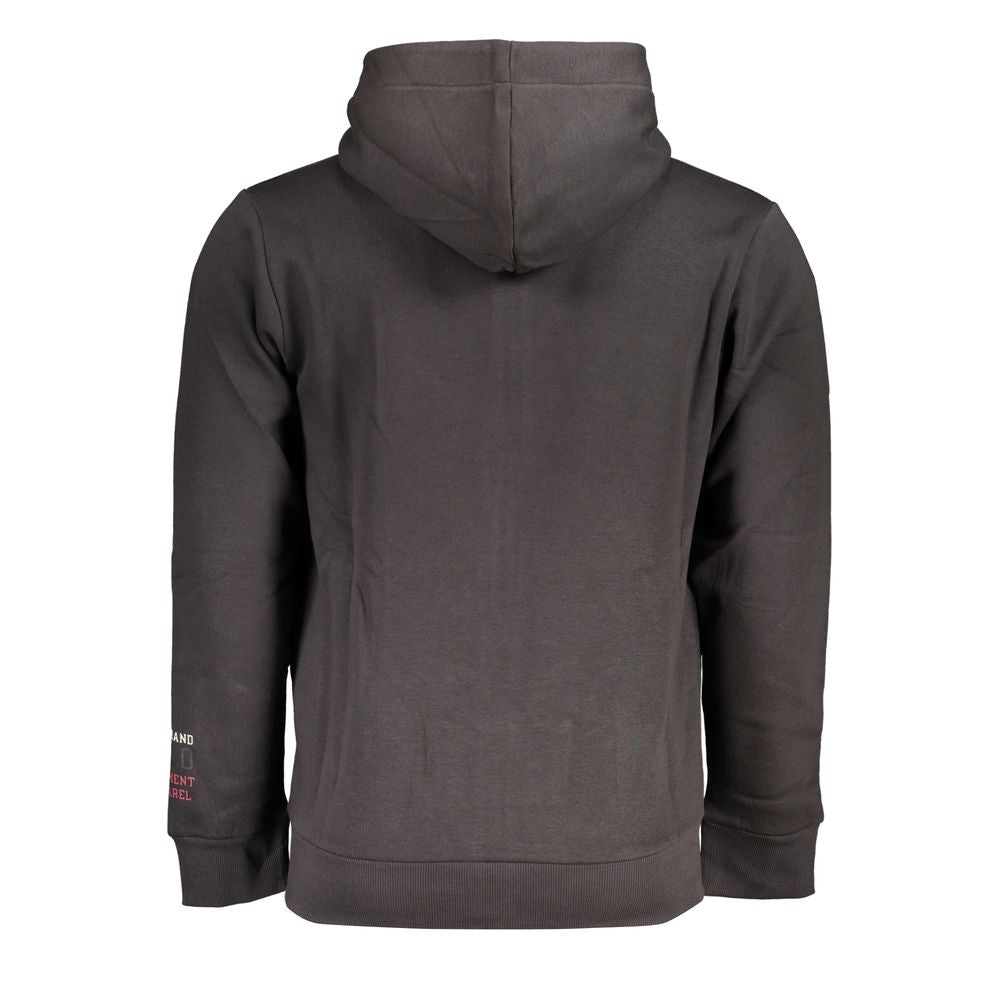 U.S. Grand Polo Grigio Baumwoll-Sweatshirt für Herren