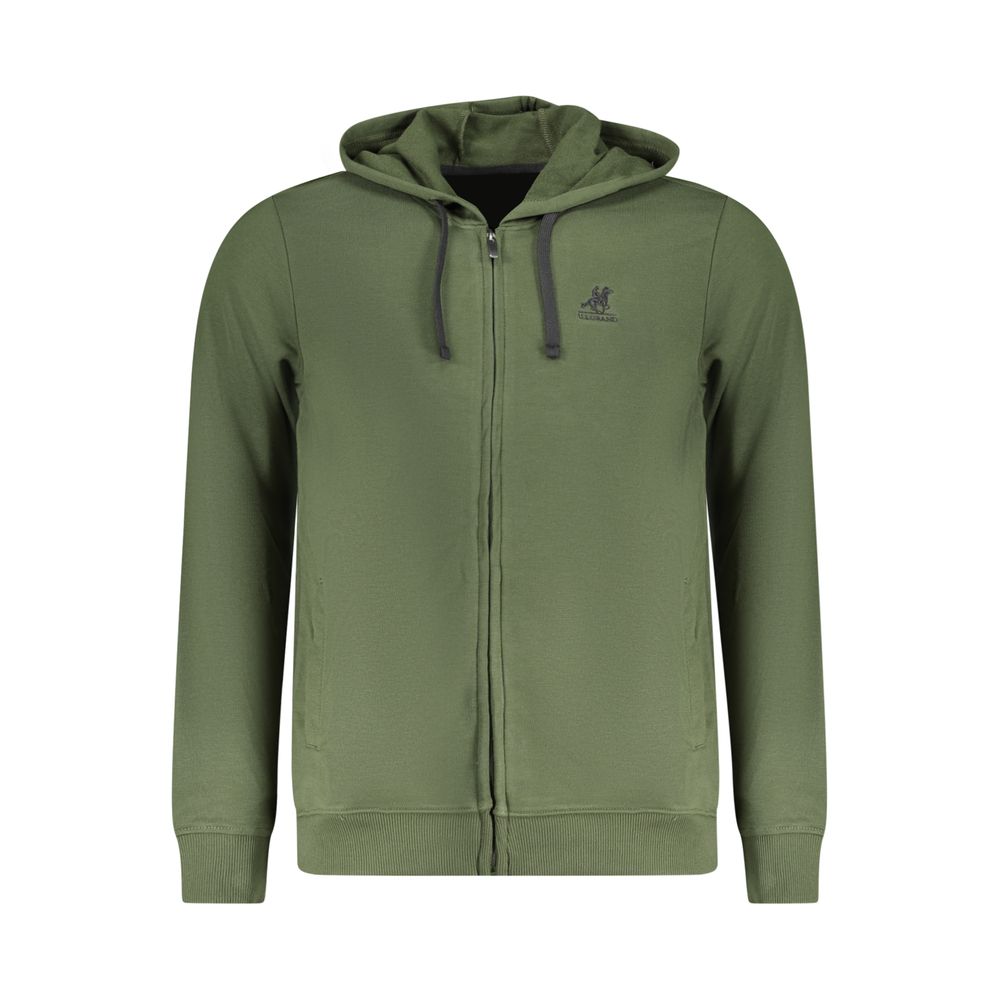 U.S. Grand Polo Herren-Hoodie aus Baumwolle in Verde