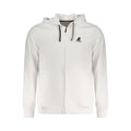 U.S. Grand Polo Weißer Herren-Kapuzenpullover aus Baumwolle