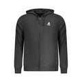U.S. Grand Polo Schwarzer Herren-Hoodie aus Baumwolle