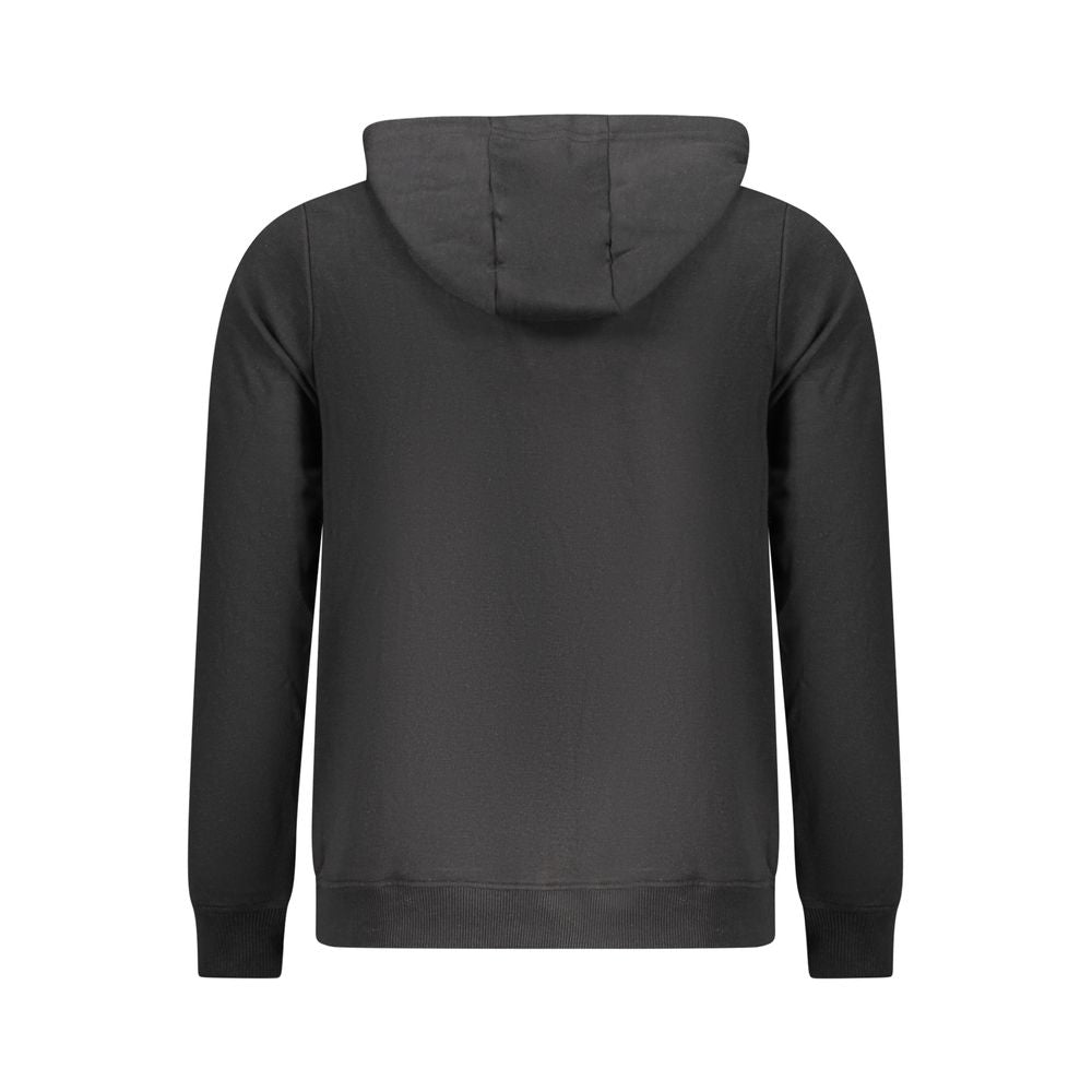 U.S. Grand Polo Schwarzer Herren-Hoodie aus Baumwolle