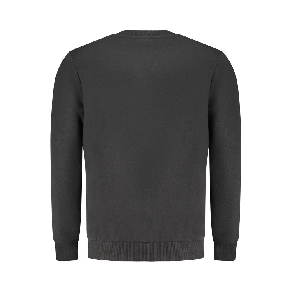 U.S. Grand Polo Schwarzer Baumwoll-Sweatshirt