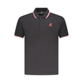 U.S. Grand Polo Schwarzes Herren-Poloshirt aus Baumwolle