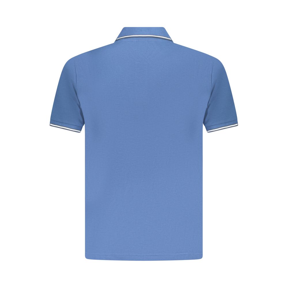U.S. Grand Polo Blaues Baumwoll-Poloshirt für Herren