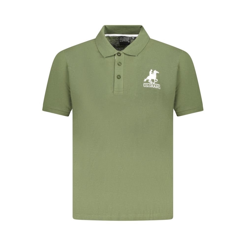 U.S. Grand Polo Verde Baumwoll-Poloshirt für Herren