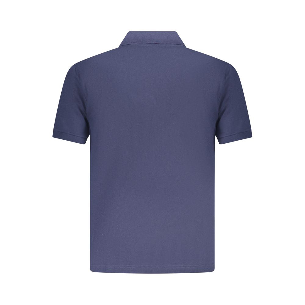 U.S. Grand Polo Blu Cotton Herren Poloshirt