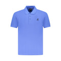 U.S. Grand Polo Blaues Baumwoll-Poloshirt für Herren