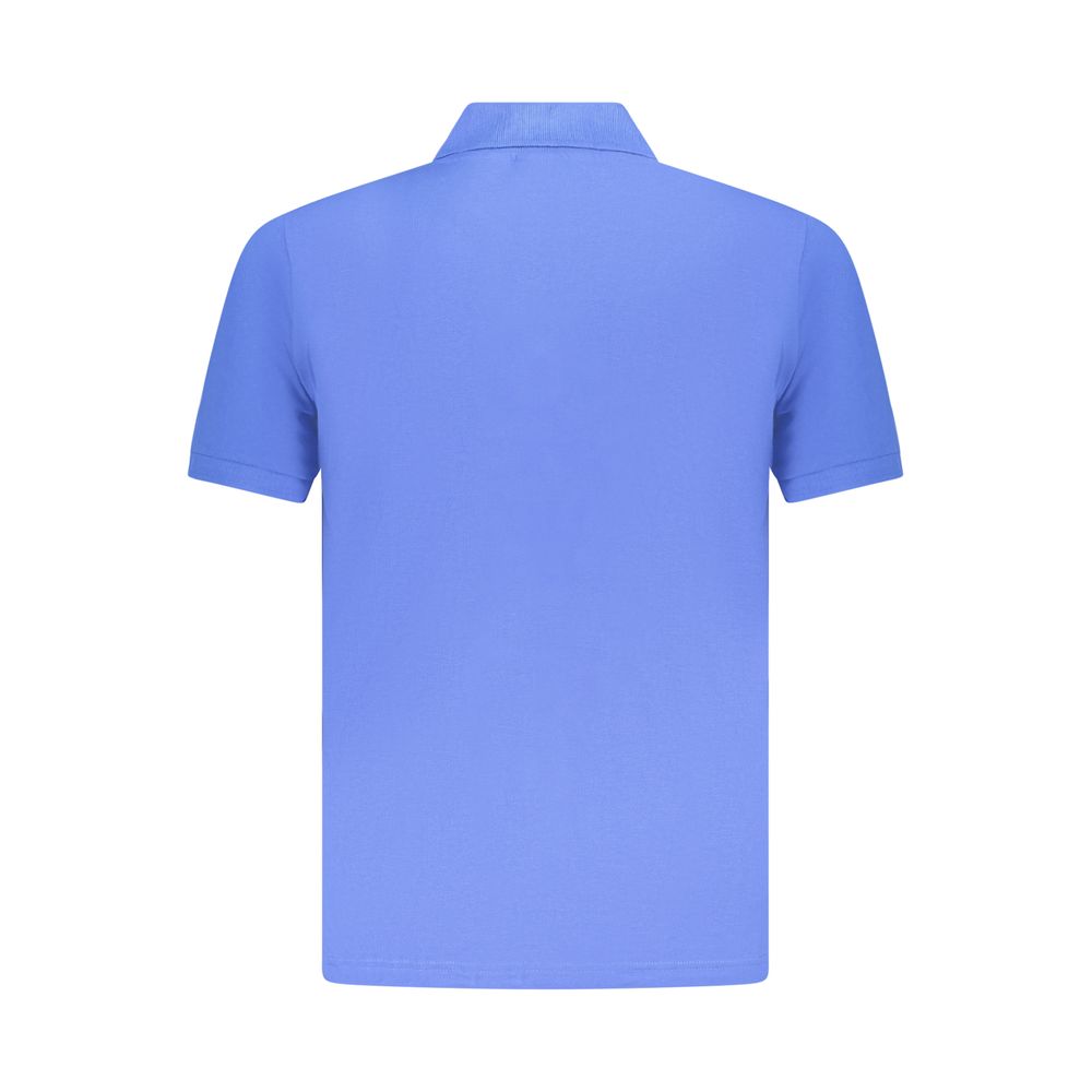U.S. Grand Polo Blaues Baumwoll-Poloshirt für Herren