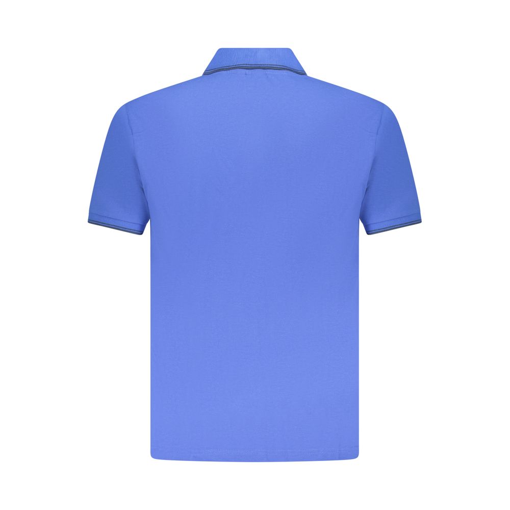 U.S. Grand Polo Blaues Herren-Poloshirt aus Baumwolle