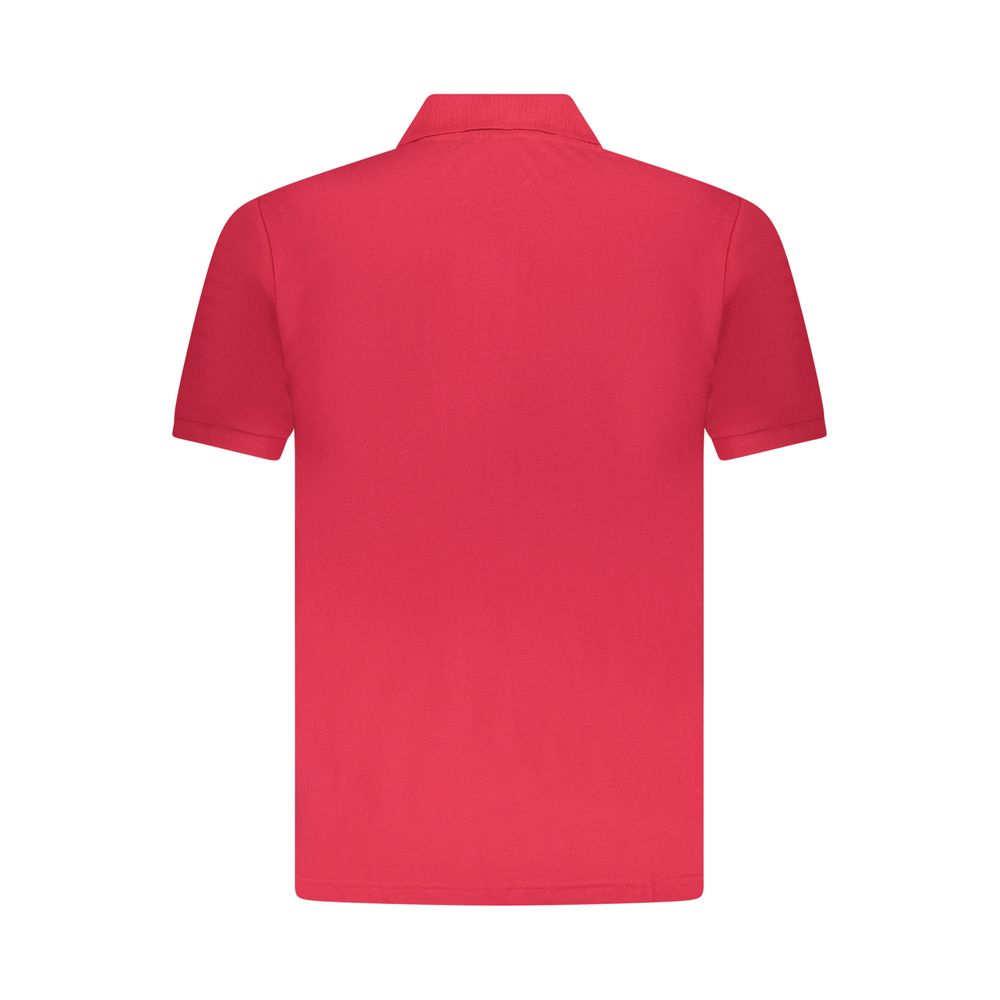 U.S. Grand Polo Rotes Herren-Poloshirt aus Baumwolle
