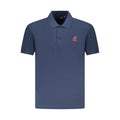 U.S. Grand Polo Blaues Baumwoll-Poloshirt für Herren