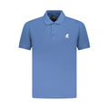 U.S. Grand Polo Blaues Baumwoll-Poloshirt für Herren