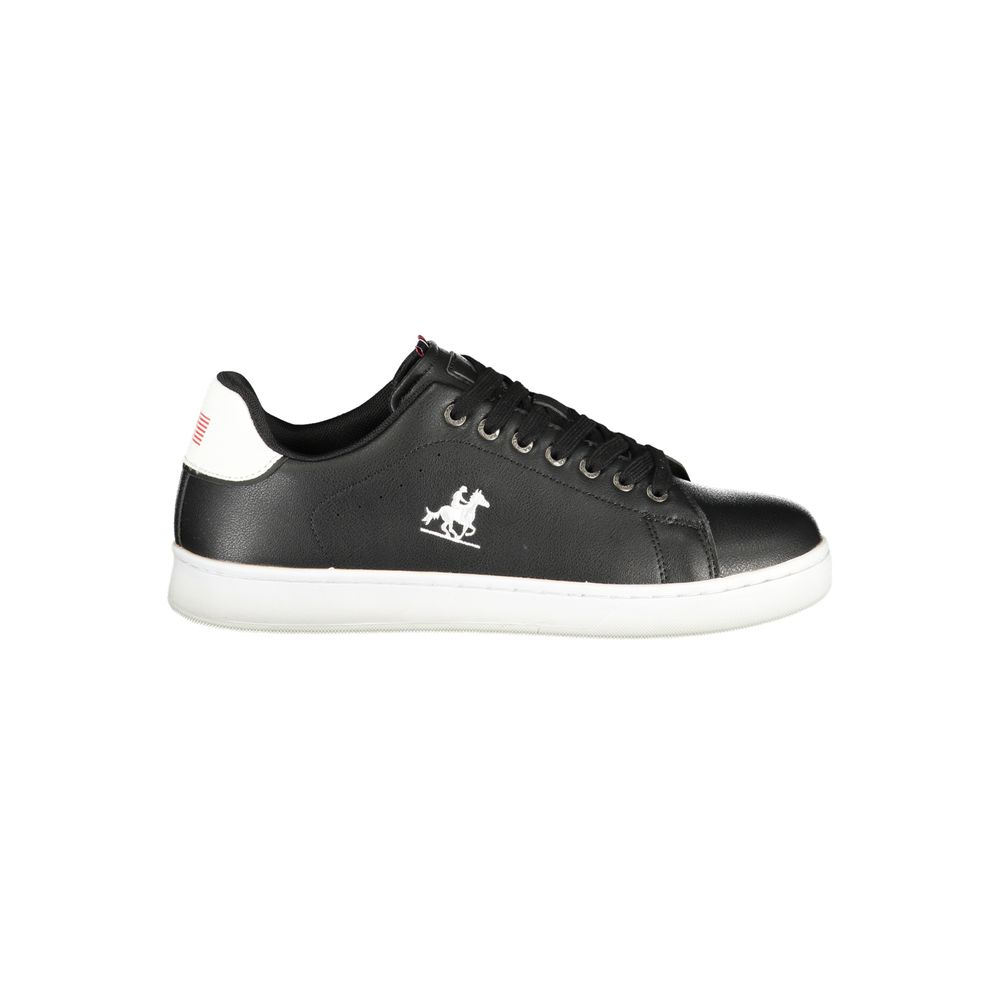 U.S. Grand Polo Schwarzer Sneaker aus Polyurethan für Herren