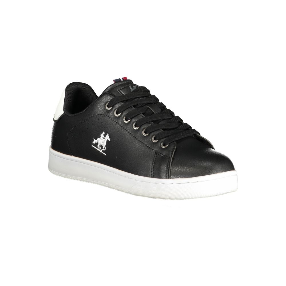 U.S. Grand Polo Schwarzer Sneaker aus Polyurethan für Herren