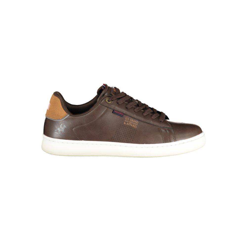 U.S. Grand Polo Marrone Poliuretano Herren-Sneaker