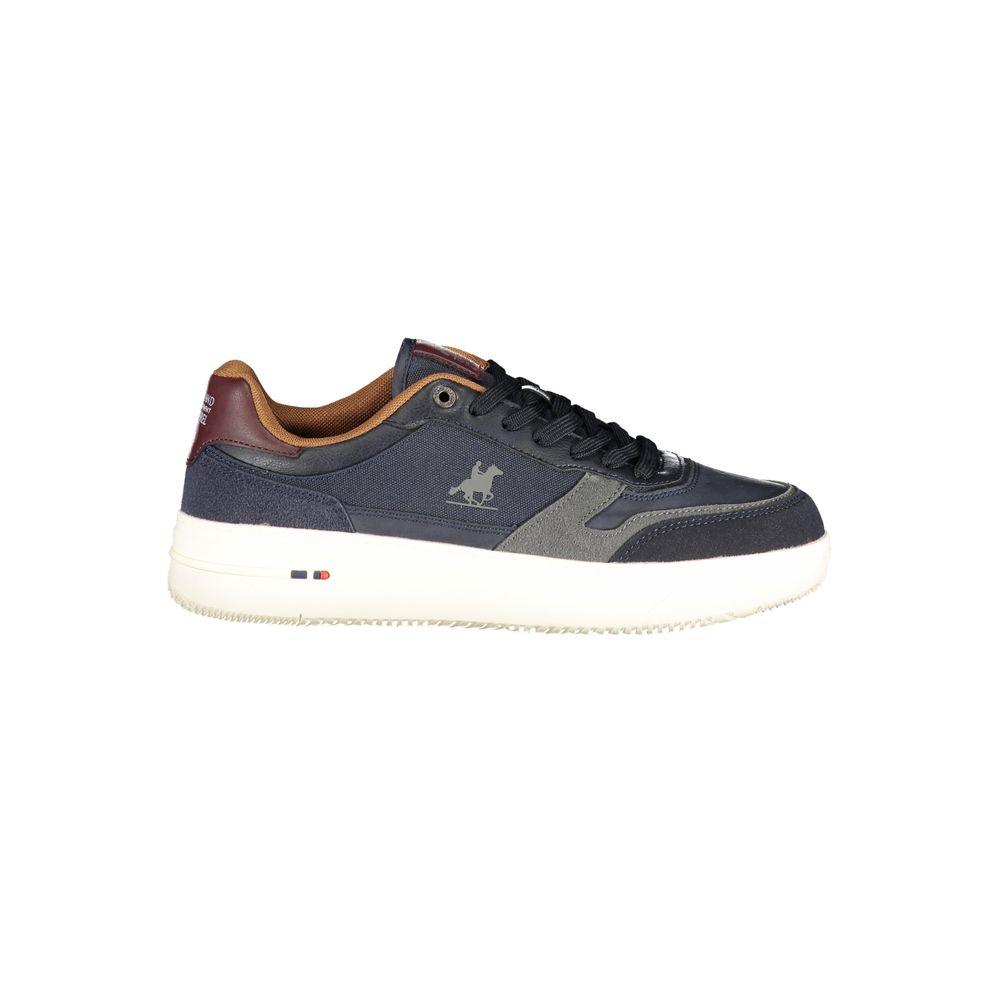 U.S. Grand Polo Blauer Herren-Sneaker aus Polyurethan